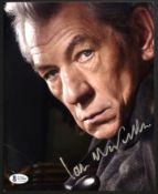 IAN MCKELLEN - X-MEN - AUTOGRAPHED 8X10