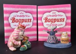 ROBERT HARROP - BAGPUSS - COLLECTION OF FOUR FIGURINES