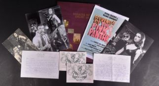 VALERIE LEON COLLECTION - HERBERT LOM (1917-2012) - CORRESPONDENCE