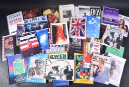 MUSIC MEMORABILIA - LARGE COLLECTION TOUR ITINERARIES