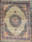 EARLY 20TH CENTURY NORTHEAST MOUD FLOOR CARPET RUG