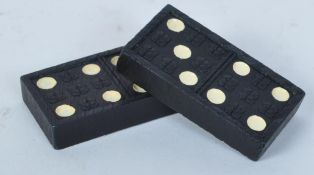 TWO PACKS OF VINTAGE DOMINOES