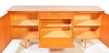 BRITISH MODERN DESIGN - TEAK WOOD SIDEBOARD CREDENZA