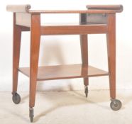 ART DECO 1930'S ERA WALNUT DRINKS BUTLERS TROLLEY