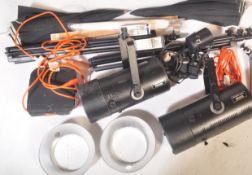 PHOTO SET EQUIPMENT - TRIPODS & LAMPS - MANFROTTO