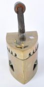 CHINESE BRASS HOT COAL PRESSING IRON