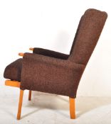 MID CENTURY UPHOLSTERED PARKER KNOLL ARMCHAIR