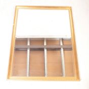 LARGE BEVELLED EDGE GILT MIRROR