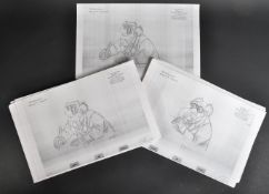 THE ARISTOCATS (1970) - DISNEY ARL ARTWORK SHEETS