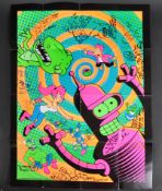 FUTURAMA (MATT GROENING SERIES) - ANIMATOR MULTI-SIGNED POSTER