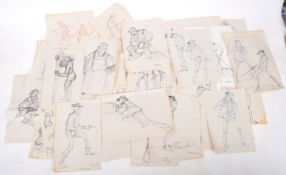 UNKNOWN PRODUCTION - ORIGINAL HAND DRAWN VINTAGE CONCEPT ART