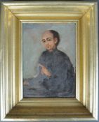 19TH CENTURY SPANISH SCHOOL OIL ON BOARD