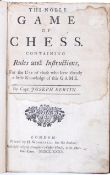 THE NOBLE GAME OF CHESS BY CAPTAIN JOSEPH BERTIN 1735
