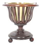 19TH CENTURY REGENCY STYLE MAHOGANY WINE COOLER