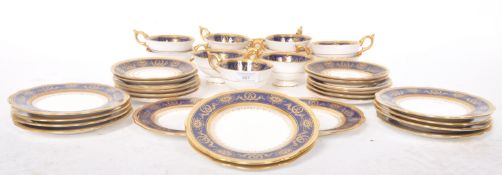 EARLY 19TH CENTURY COALPORT 35 PIECE TEA SERVICE