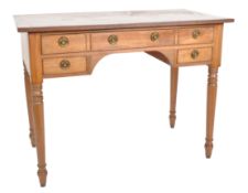19TH CENTURY MAHOGANY WRITING TABLE DESK