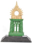 LATE 19TH CENTURY CAST IRON PAINTED CAST IRON DOOR STOP