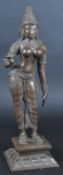 19TH CENTURY INDIAN HINDU BRONZE OF PARVATI