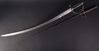 VINTAGE INDIAN CAVALRY SWORD & EUROPEAN FENCING FOIL