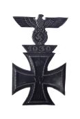 ORIGINAL WWI FIRST CLASS IRON CROSS MEDAL WITH ONE PIECE SPANGE