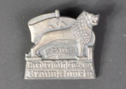 WWII SECOND WORLD WAR GERMAN BRAUNSCHWEIG TINNIE