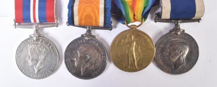 FIRST & SECOND WORLD WAR MEDAL GROUP