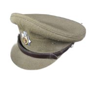 VINTAGE ROYAL ARMY SERVICE CORPS UNIFORM PEAKED CAP