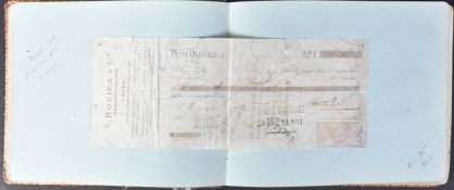 WWI FIRST WORLD WAR - SOLDIER'S AUTOGRAPH BOOK WITH PHOTOGRAPHS