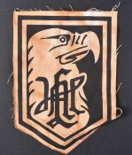 WWII SECOND WORLD WAR THIRD REICH LEIBSTANDARTE PATCH