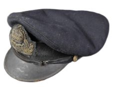 WWI FIRST WORLD WAR BRITISH ROYAL NAVAY AIR SERVICE PILOTS CAP