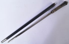 19TH CENTURY VICTORIAN GENTLEMANS SWORD STICK