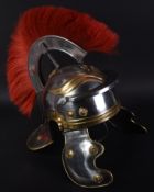 20TH CENTURY RE-ENACTMENT ROMAN GLADIATORS GALEA HELMET