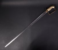 EARLY 19TH CENTURY MODEL 1805 NAVAL OFFICERS SWORD