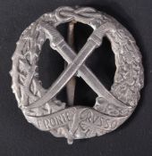 WWII SECOND WORLD WAR ITALIAN FASCIST FRONT RUSSO BADGE