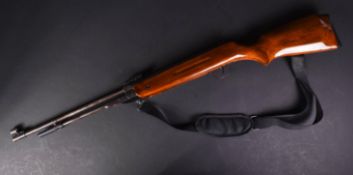 VINTAGE 20TH CENTURY .22 CALIBRE UNDER LEVER AIR RIFLE