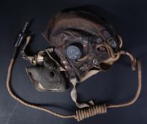 WWII SECOND WORLD WAR RAF TYPE C FLYING HELMET