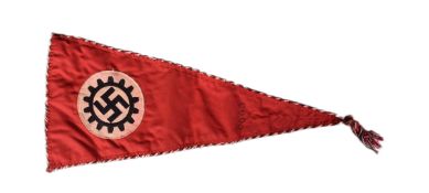 WWII SECOND WORLD WAR - THIRD REICH TENO CAR PENNANT FLAG