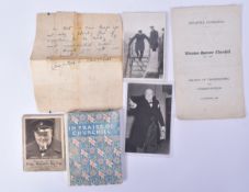 WINSTON CHURCHILL – FROM A PRIVATE COLLECTION