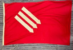 PRE SECOND WORLD WAR IRON FRONT / ANTI NAZI FLAG