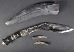 VINTAGE 20TH CENTURY GURKHA REGIMENT KUKRI KNIFE