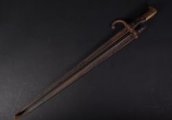 19TH CENTURY 1874 PATTERN EPEE GRAS RIFLE BAYONET