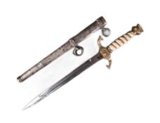 WWI FIRST WORLD WAR OTTOMAN EMPIRE / TURKISH NAVAL DIRK