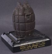 WWI FIRST WORLD WAR BRITISH MILLS BOMB MATCH STRIKER