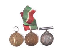 WWI FIRST WORLD WAR MEDAL GROUP - MACHINE GUN CORPS