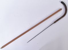 19TH CENTURY EUROPEAN SWORD STICK
