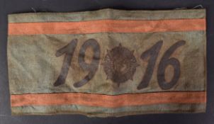 IRISH EASTER REBELLION - 1916 VETERAN'S ARMBAND