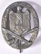 SECOND WORLD WAR GERMAN THIRD REICH GENERAL ASSAULT BADGE