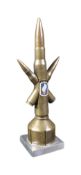 VIETNAM WAR ERA US UNITED STATES TRENCH ART - 173RD AIRBORNE DIVISION