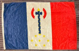 WWII SECOND WORLD WAR FRENCH FASCIST FLAG