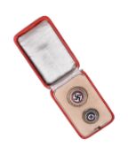 SECOND WORLD WAR GERMAN THIRD REICH NSDAP GOLDEN PARTY BADGE SET